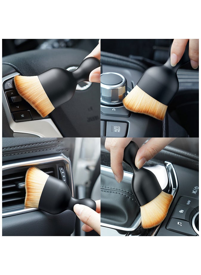 Generic Car Cleaning Brush Car Interior Cleaning Tool Detail Brush Soft Bristles Detailing Brush  - Image 2