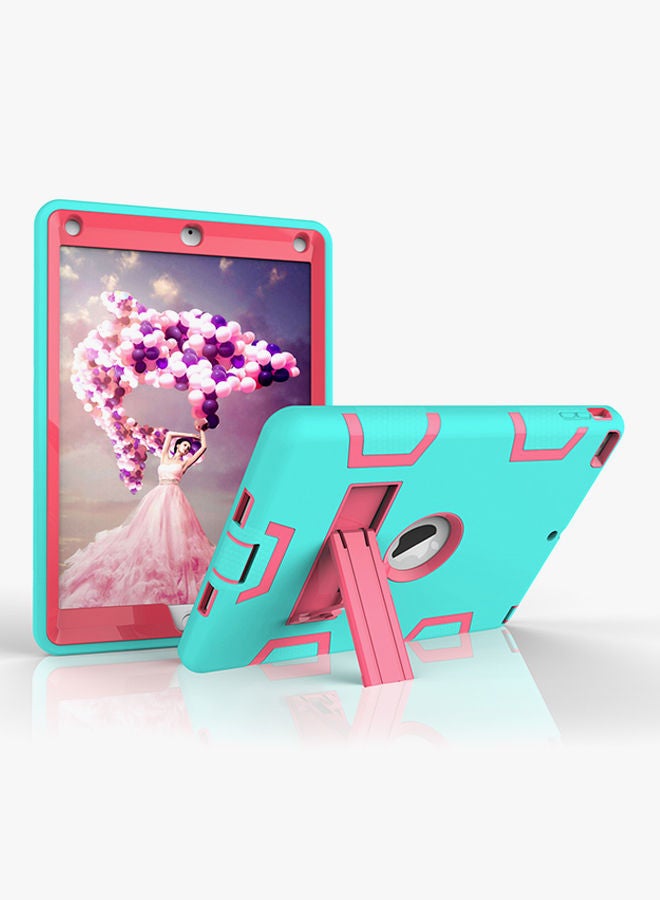 نيبمينينت غطاء حماية لجهاز أبل آيباد إير 1 أخضر / وردي - Image 4