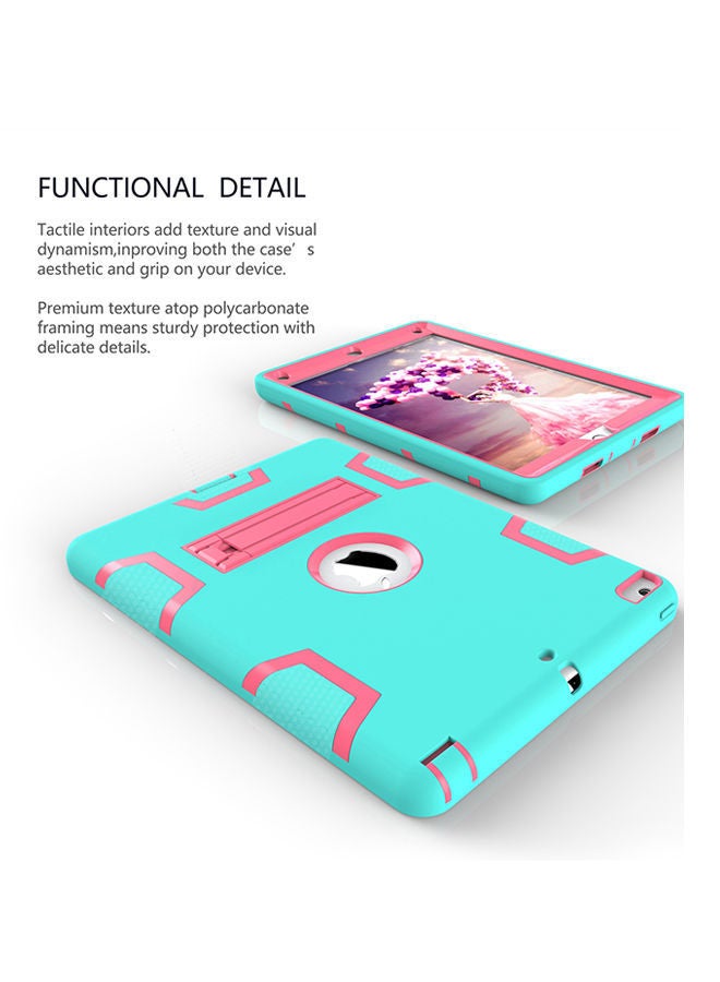 نيبمينينت غطاء حماية لجهاز أبل آيباد إير 1 أخضر / وردي - Image 3