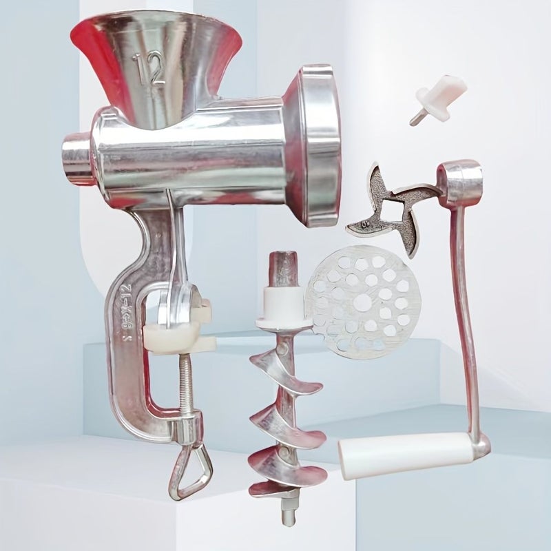 MultiFunctional Manual Sausage Stuffer Meat Grinder With Tungsten Steel Blade - Image 2