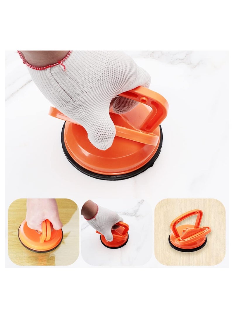 Heavy Duty Car Dent Remover Puller Suction Cup, Powerful Car Dent Puller, Car Dent Removal Kit For Cars Paintless Dent Puller Suction Cup Large Dent Remover Tool For Car Dent Repair, Glass, Screen, Tiles and Glass Lifting Orange - Image 2