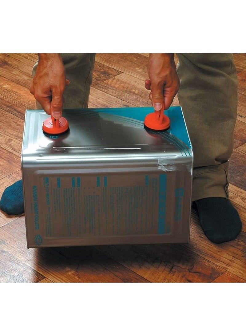 Heavy Duty Car Dent Remover Puller Suction Cup, Powerful Car Dent Puller, Car Dent Removal Kit For Cars Paintless Dent Puller Suction Cup Large Dent Remover Tool For Car Dent Repair, Glass, Screen, Tiles and Glass Lifting Orange - Image 3