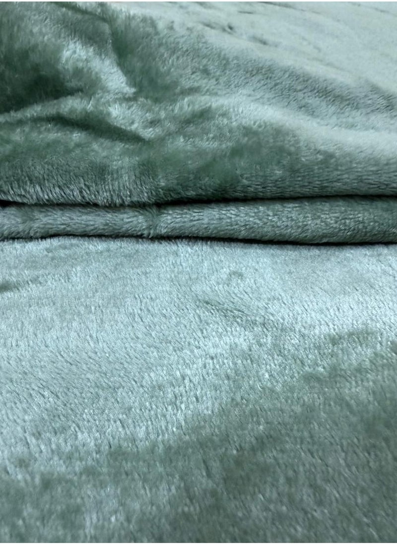 T G H Flannel Fleece Single Size 160x220cm for All Season Fluffy Blanket Warm Bed Blanket Throw for Sofa & Bed Comfortable and Soft Blanket  - Image 3