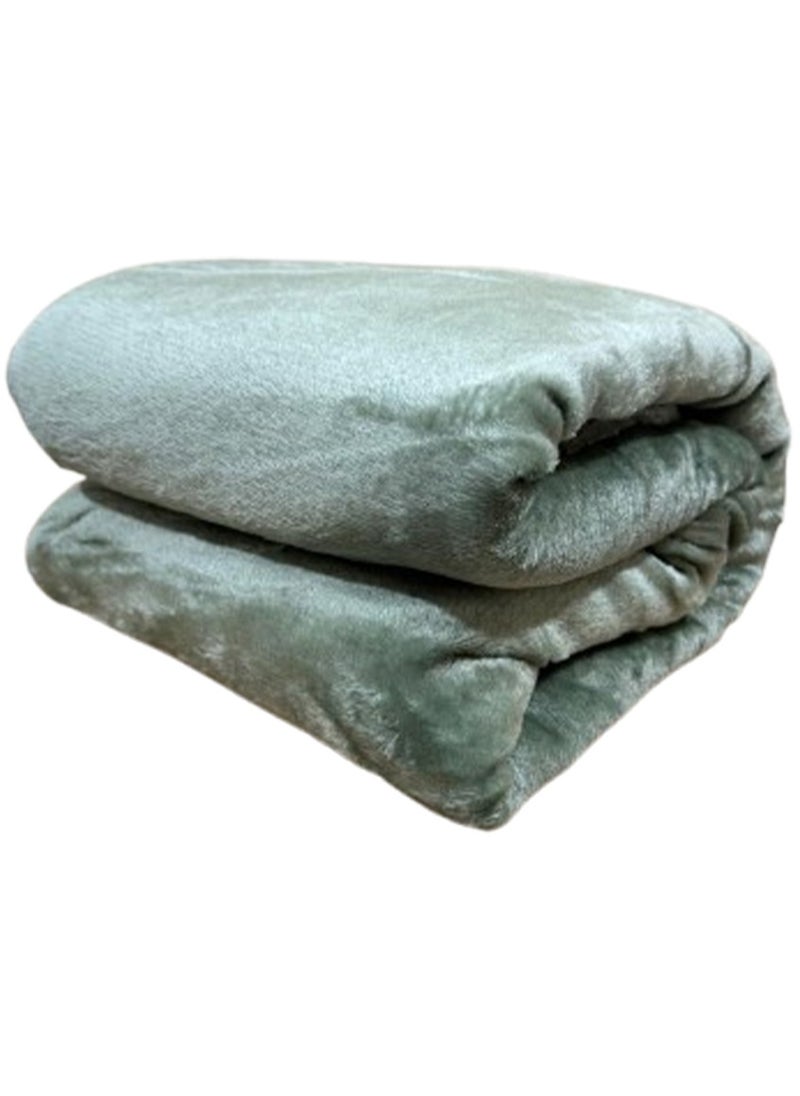 T G H Flannel Fleece Single Size 160x220cm for All Season Fluffy Blanket Warm Bed Blanket Throw for Sofa & Bed Comfortable and Soft Blanket  - Image 4