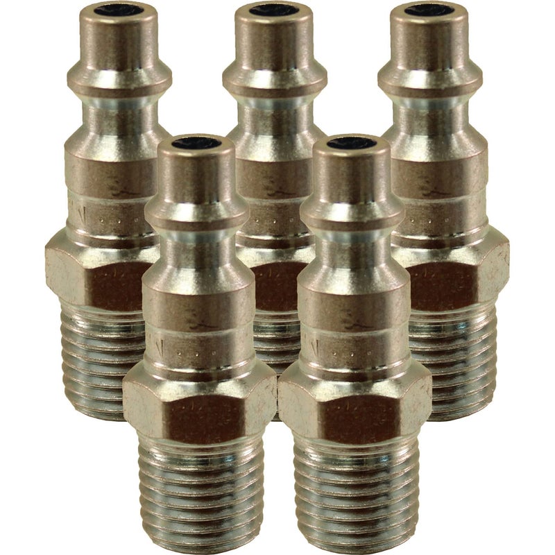 Milton 727 NPT M Style 14 Male Air Line End Plug MIL727 5Pack