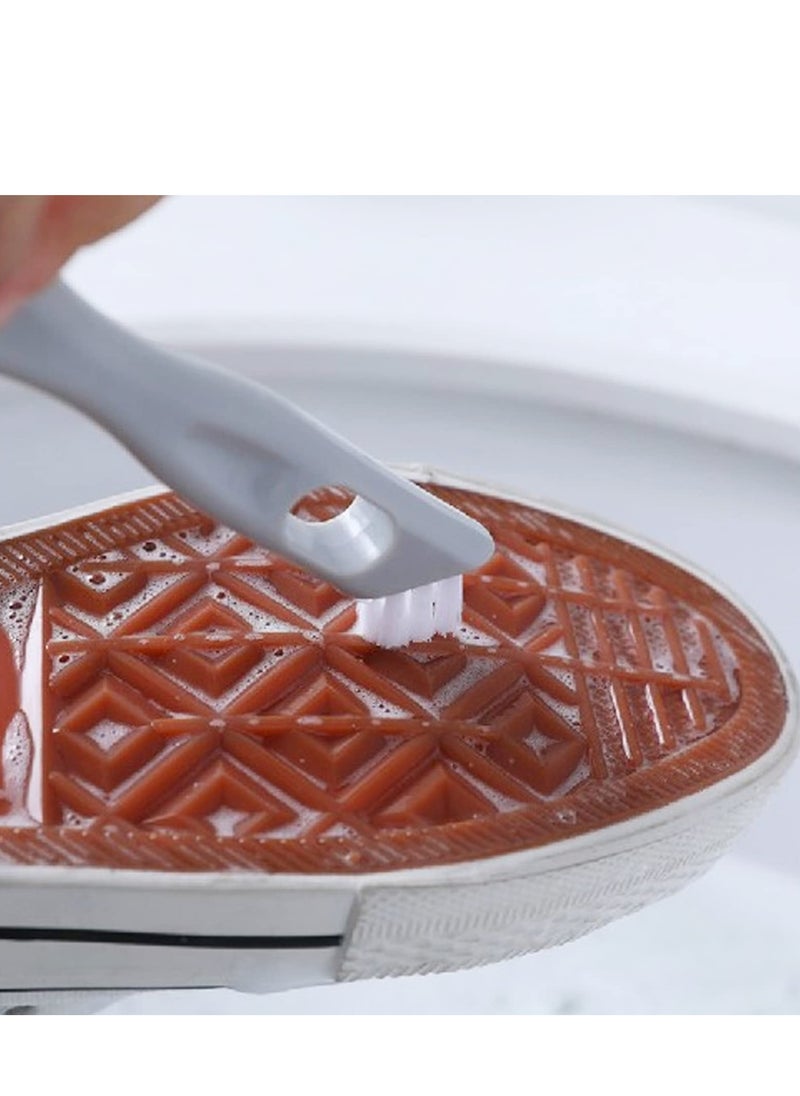 SYOSI Double-Ended Shoe Washing Brush,3 Pack Professional Cleaning Brushes for Sneakers, Tennis Shoes, Floors,Get Your Shoes Looking Like New  - Image 3