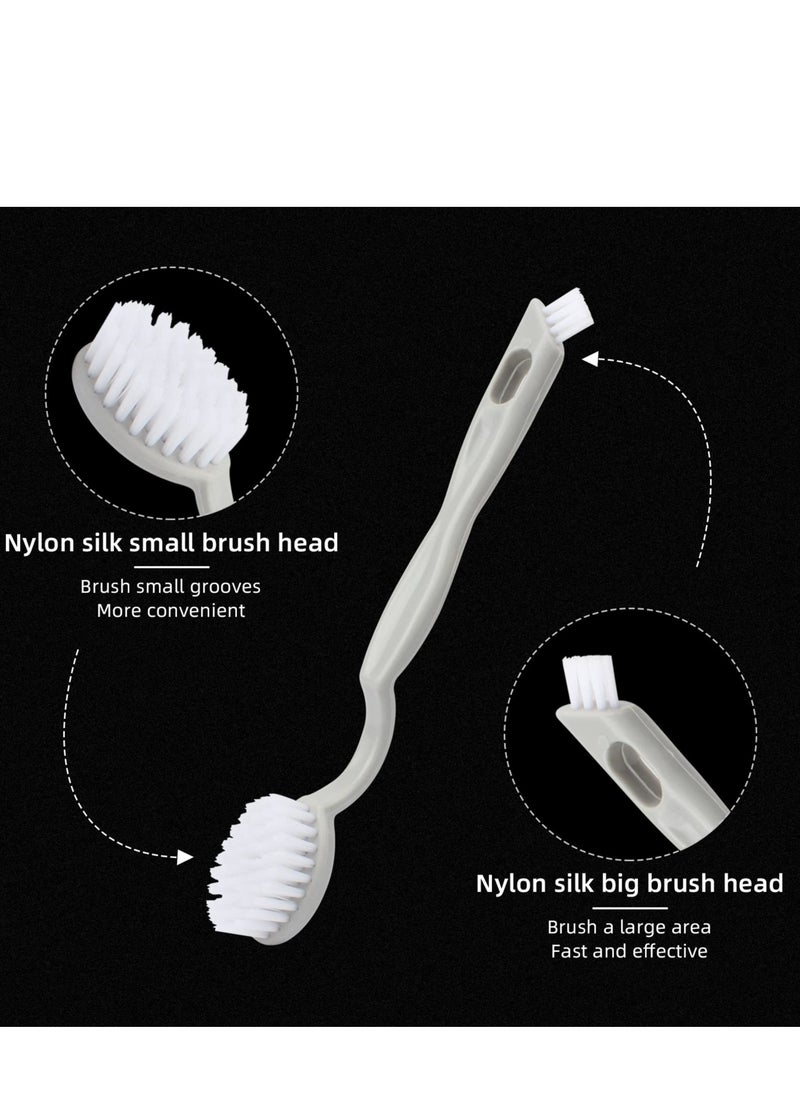 SYOSI Double-Ended Shoe Washing Brush,3 Pack Professional Cleaning Brushes for Sneakers, Tennis Shoes, Floors,Get Your Shoes Looking Like New  - Image 5
