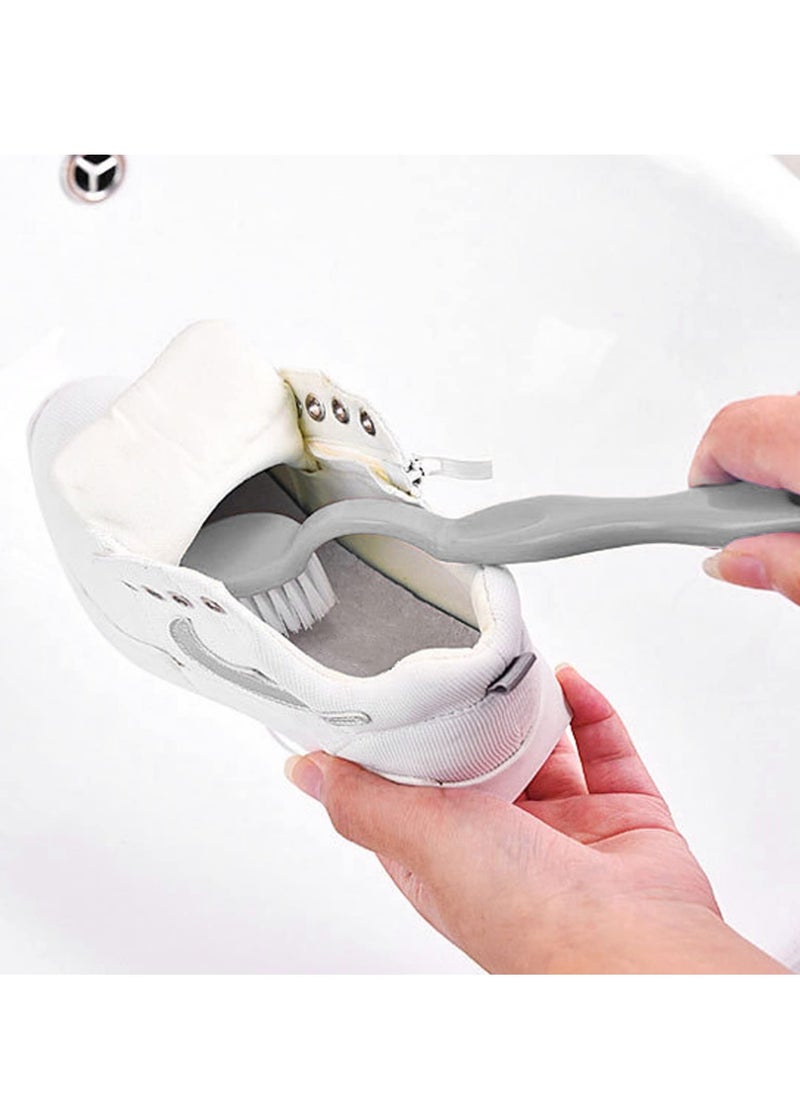 SYOSI Double-Ended Shoe Washing Brush,3 Pack Professional Cleaning Brushes for Sneakers, Tennis Shoes, Floors,Get Your Shoes Looking Like New  - Image 2