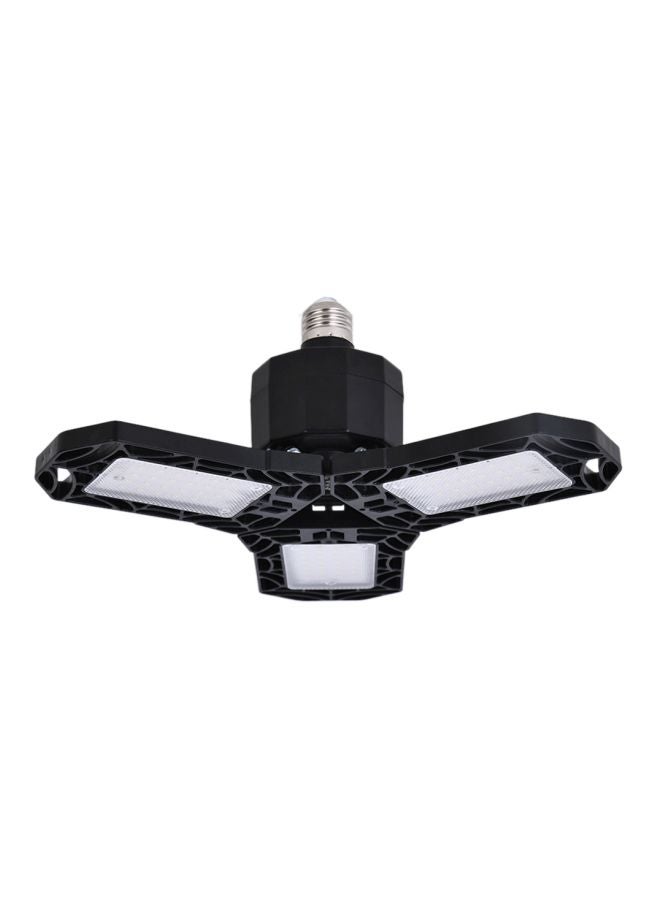 إسكدنيا مصباح بإضاءة LED قابل للطي، مكوّن من 3 ألواح. أسود 11x9.5x10.5Ø³Ù†ØªÙŠÙ…ØªØ± - Image 1