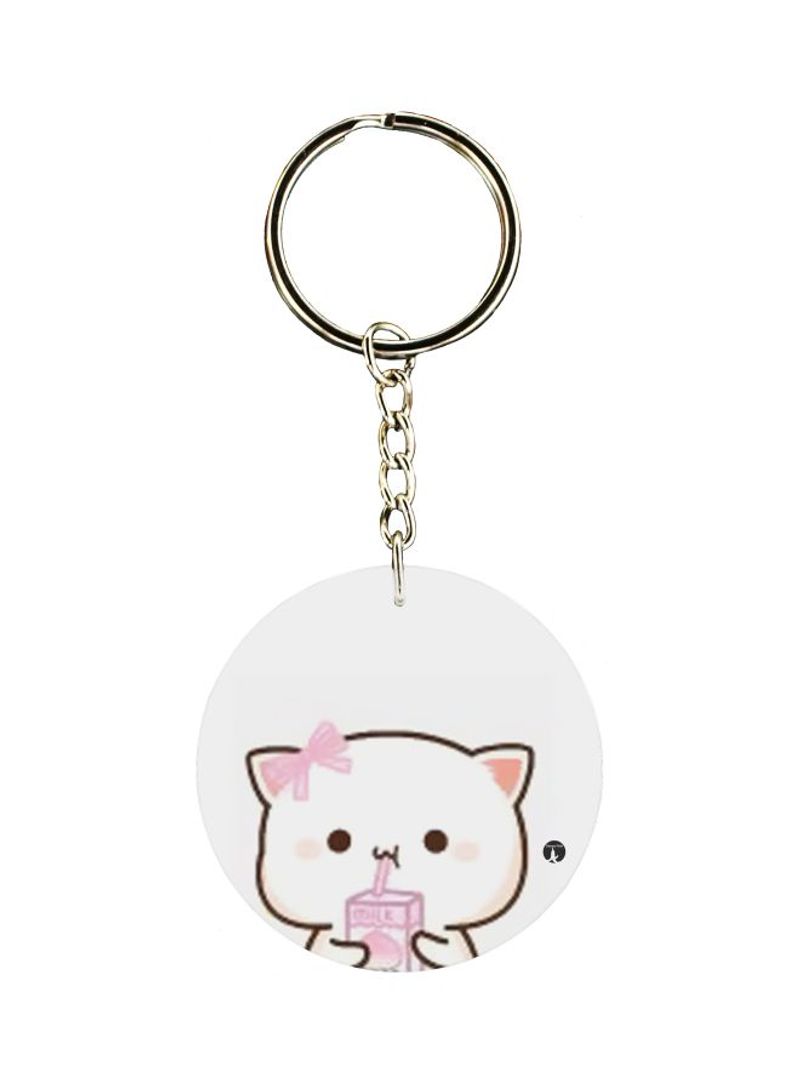 Cartoon Printed Keychain