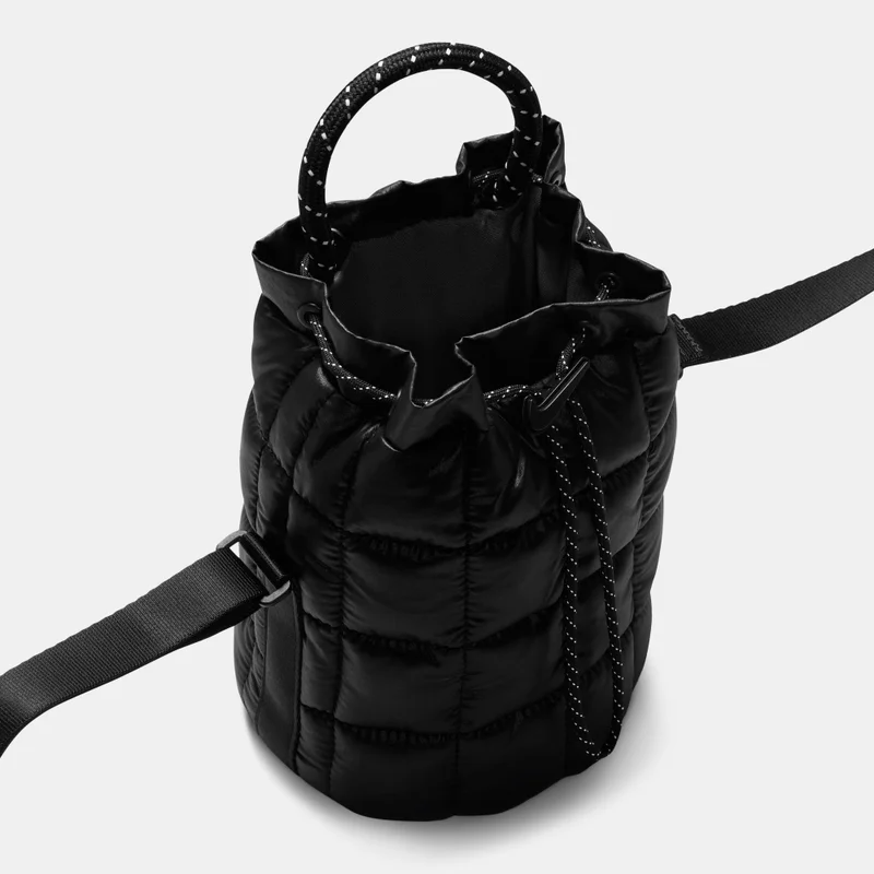 Nike Black Sportswear Puffle Tiny Tote Bag  | Best Price UAE