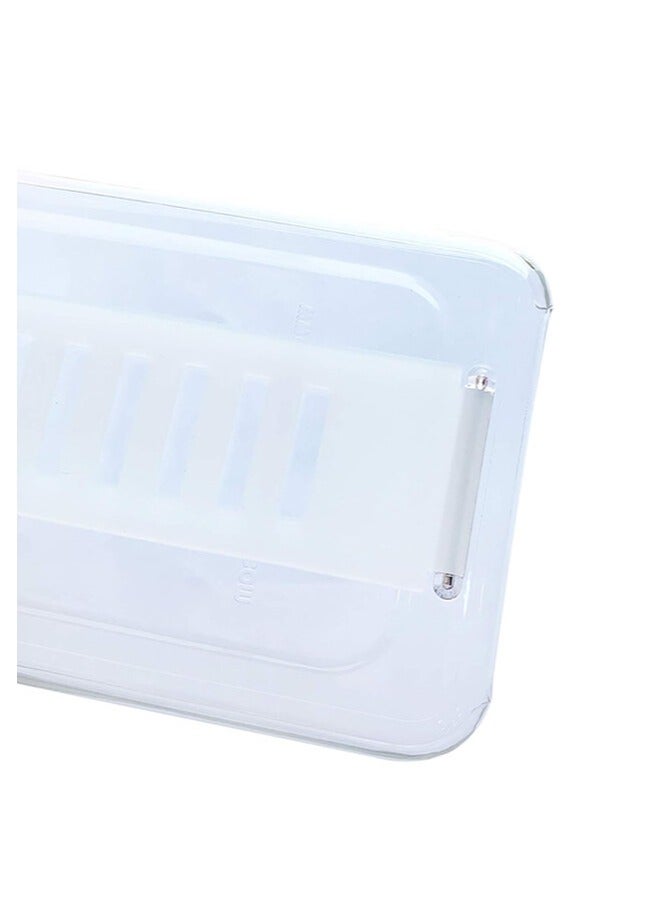 جريب 2 يو جراب نحيف لهاتف iPhone 11 - غطاء شفاف مقاوم للخدش والصدمات مع حواف معززة، وأشرطة قبضة مضادة للسقوط، وتقنية Clean Action™ المضادة للميكروبات، وتصميم مصد TPU فائق النحافة - Image 5