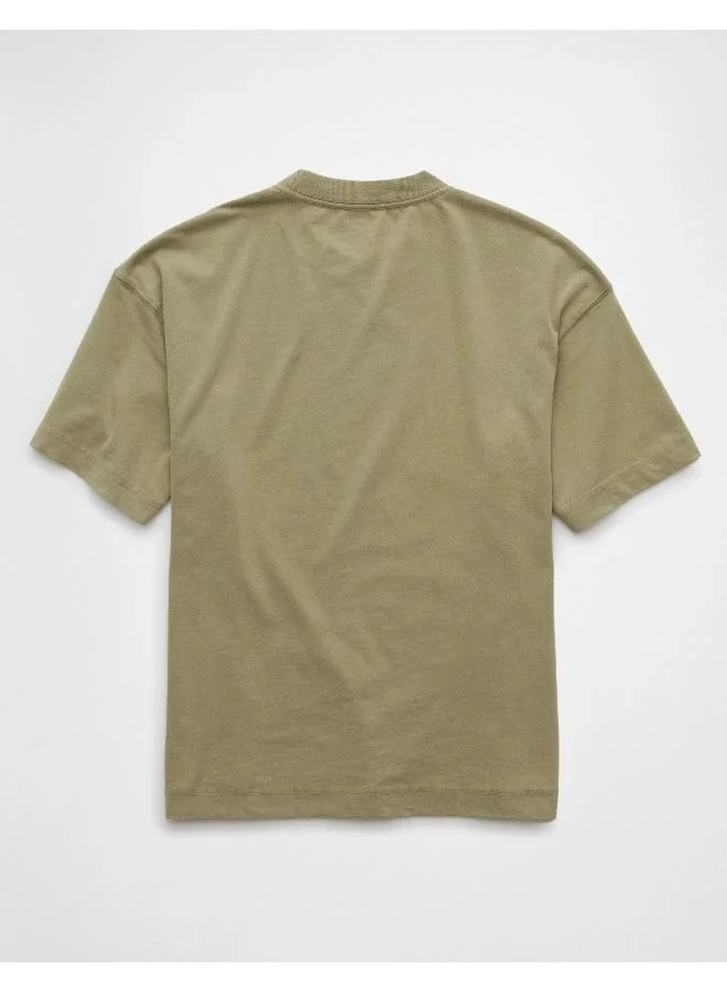 امريكان ايجل AE Boxy Sueded Jersey T-Shirt