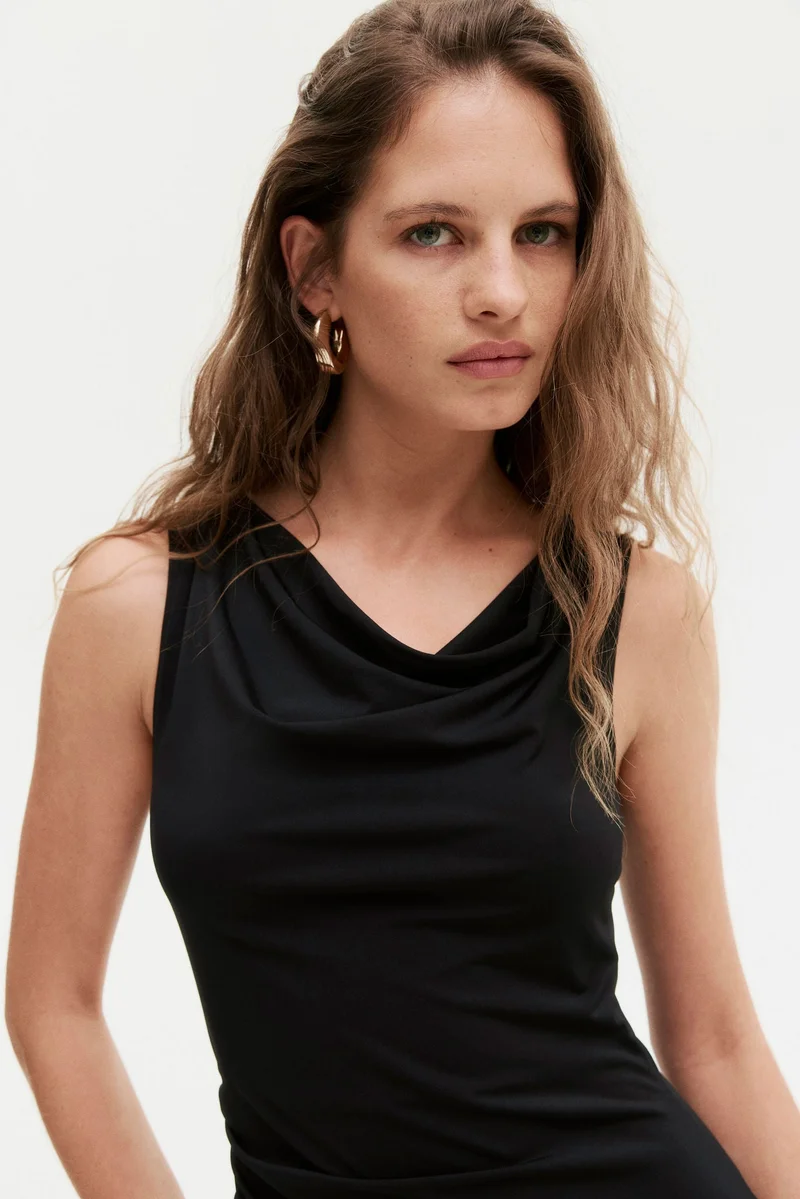 H&M Draped midi dress