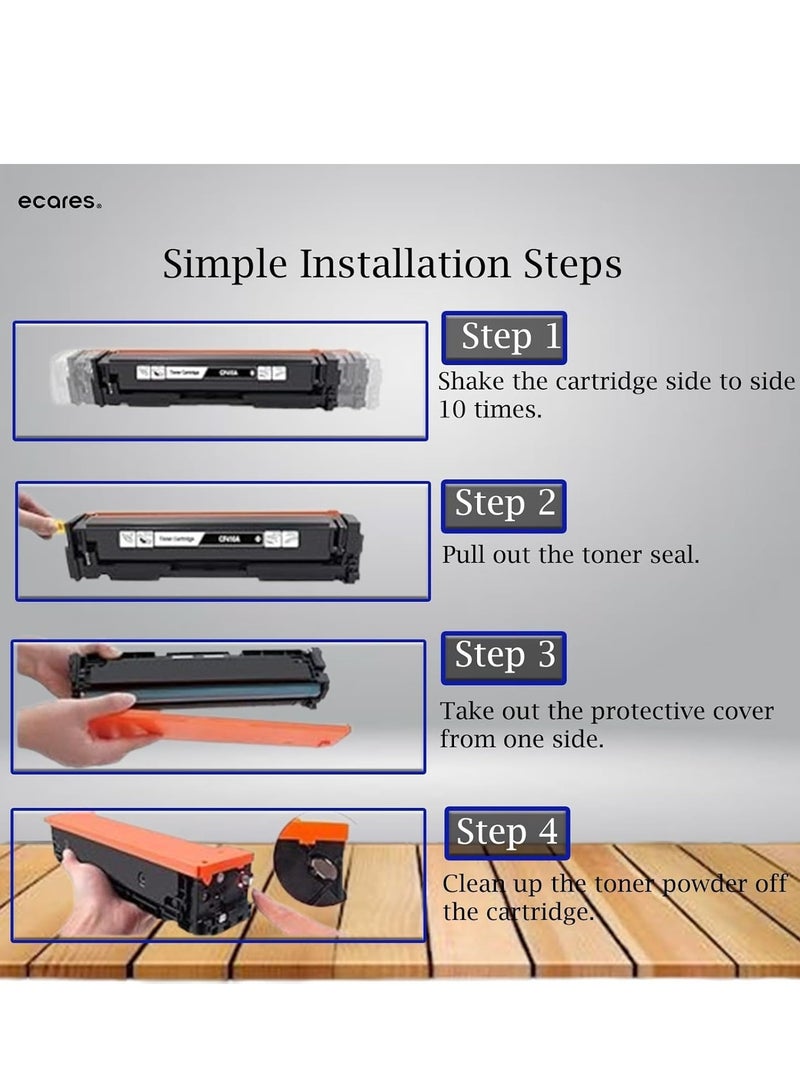 ECARES® 212A W2122A Compatible toner cartridge works with Enterprise Flow MFP M578c, M578, M554dn, M555dn (Yellow) - Image 3