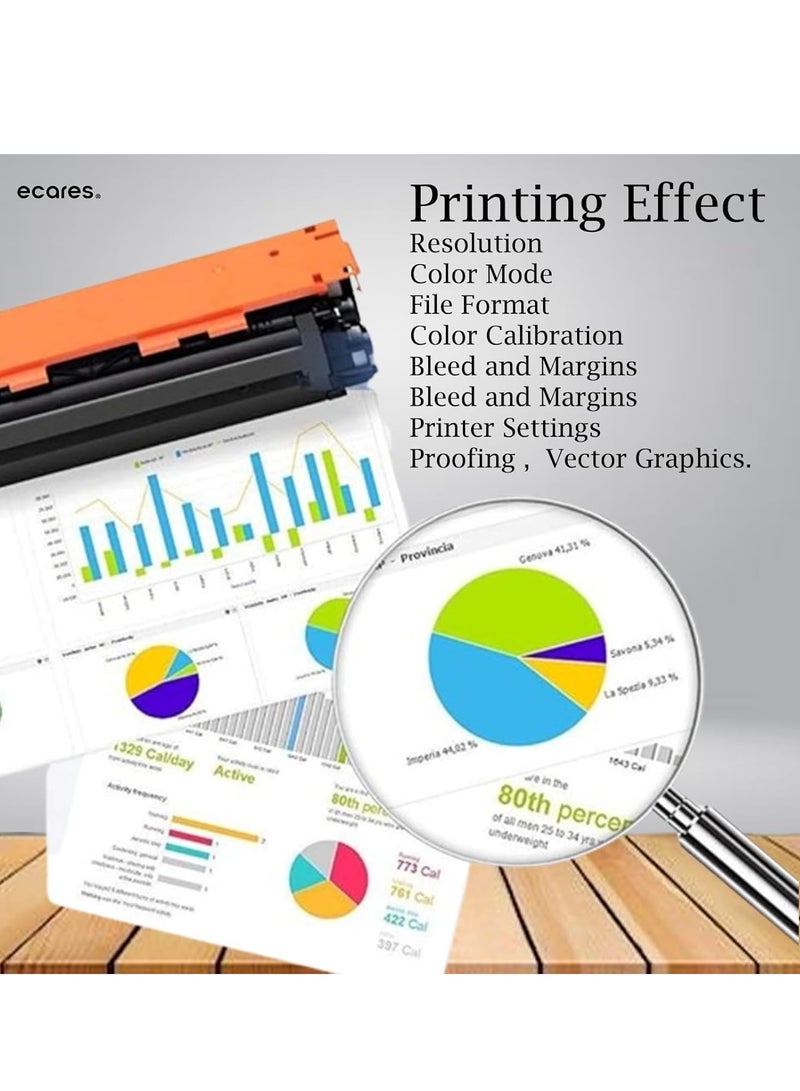 ECARES® 212A W2122A Compatible toner cartridge works with Enterprise Flow MFP M578c, M578, M554dn, M555dn (Yellow) - Image 4