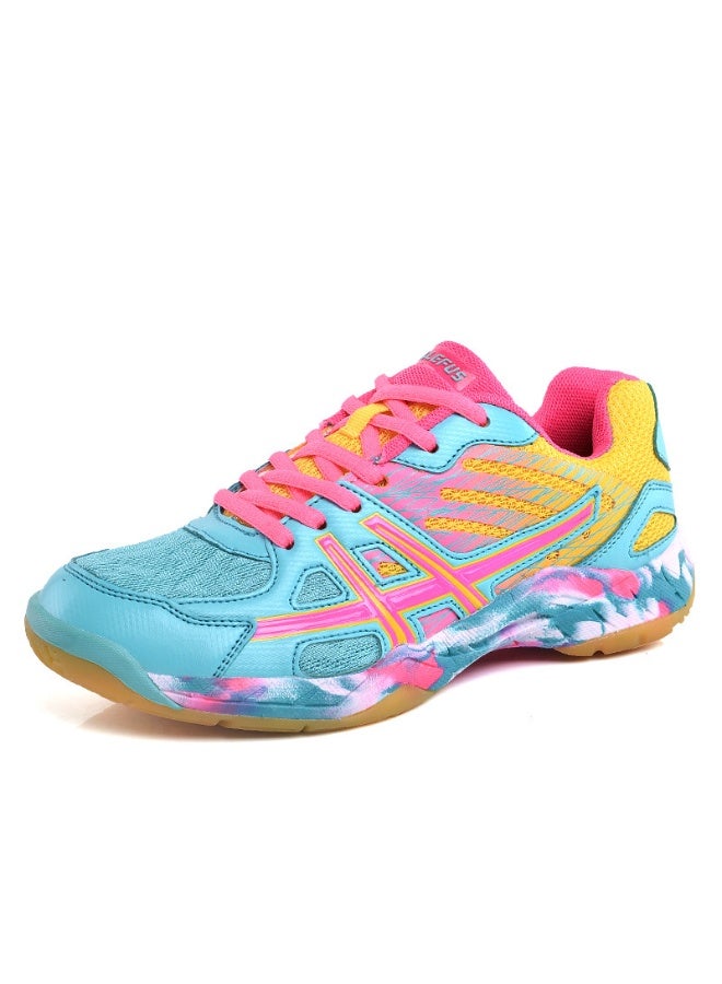 NIBEMINENT Men Professional Volleyball Shoes Unisex Sports Breathable Damping Shoes Women Mesh Wear-resistant Sneakers  - Image 1