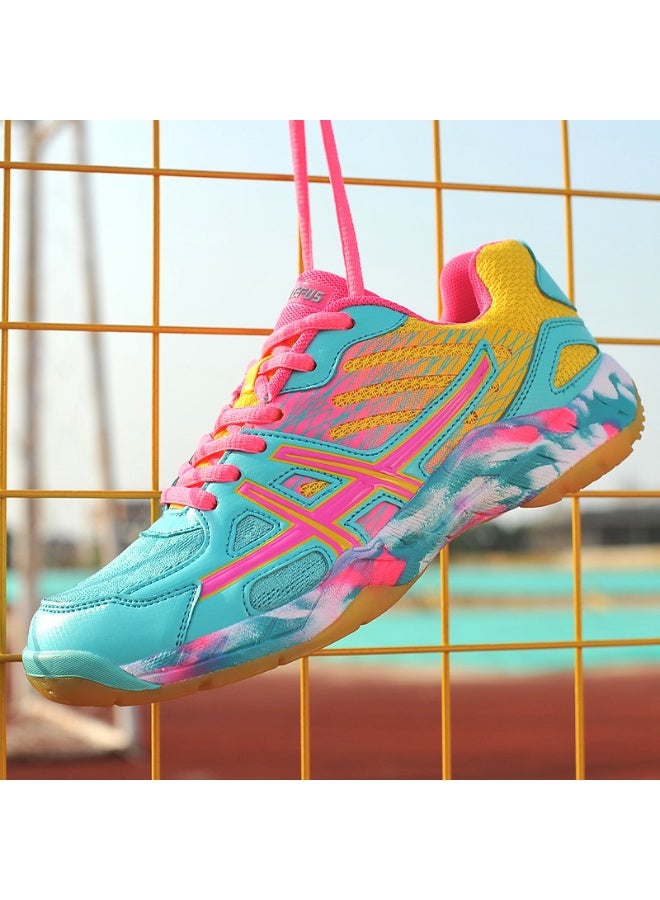 NIBEMINENT Men Professional Volleyball Shoes Unisex Sports Breathable Damping Shoes Women Mesh Wear-resistant Sneakers  - Image 3