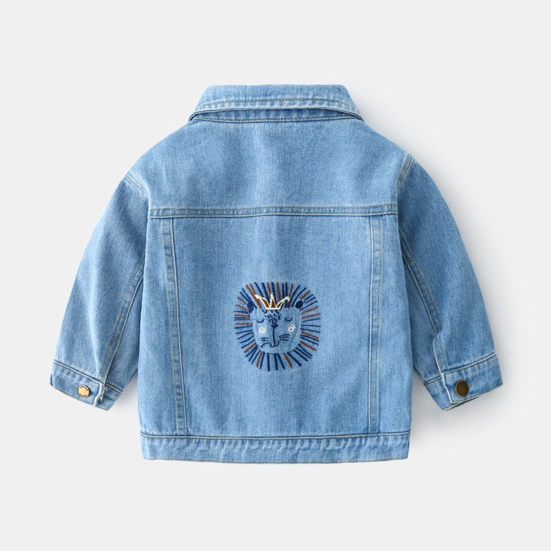2026 New Boys' Denim Clothing Children'S Denim Jacket Casual Outerwear For Young Children - Image 4