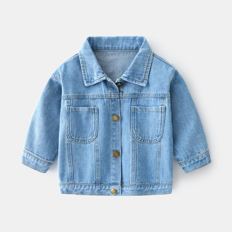 2026 New Boys' Denim Clothing Children'S Denim Jacket Casual Outerwear For Young Children - Image 3