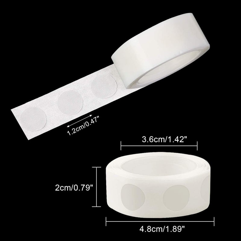 UPINS 1500 Pcs Point Dots Balloon Glue Removable Adhesive Point Tape, 15 Rolls Double Sided Dots Stickers for Craft Wedding Decoration - Image 2