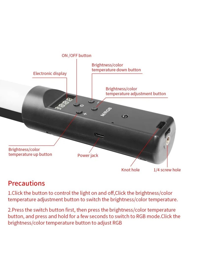 Jmary Jmary RGB Led Light Waterproof Lighting Bar With Display Indicator - Image 3