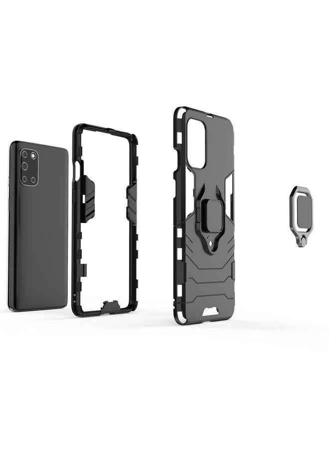 اس-توب جراب لهاتف OnePlus 8T PC + جراب واقٍ مقاوم للصدمات من مادة TPU مع حامل حلقي مغناطيسي - Image 4