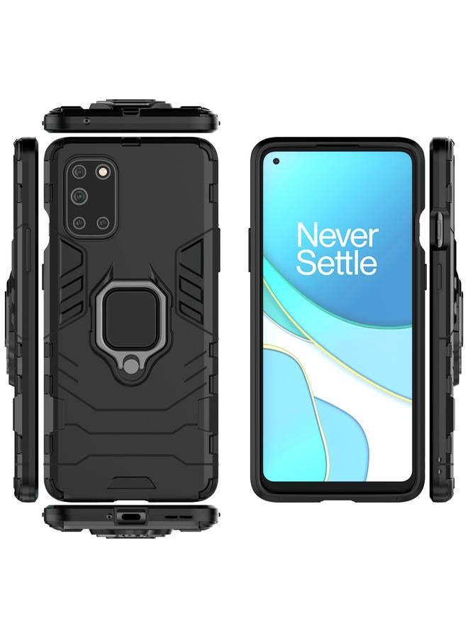 اس-توب جراب لهاتف OnePlus 8T PC + جراب واقٍ مقاوم للصدمات من مادة TPU مع حامل حلقي مغناطيسي - Image 5