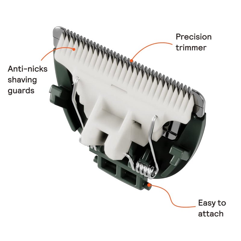 Meridian - Trimmer Replacement Blade - Sage Ceramic Blades for Electric Body & Pubic Hair Trimmer - 1 Pack - Image 5