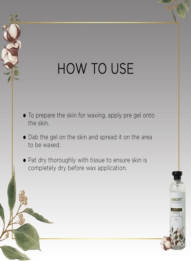Biosoft COTTON MILK PRE WAX GEL 500ml - Image 5