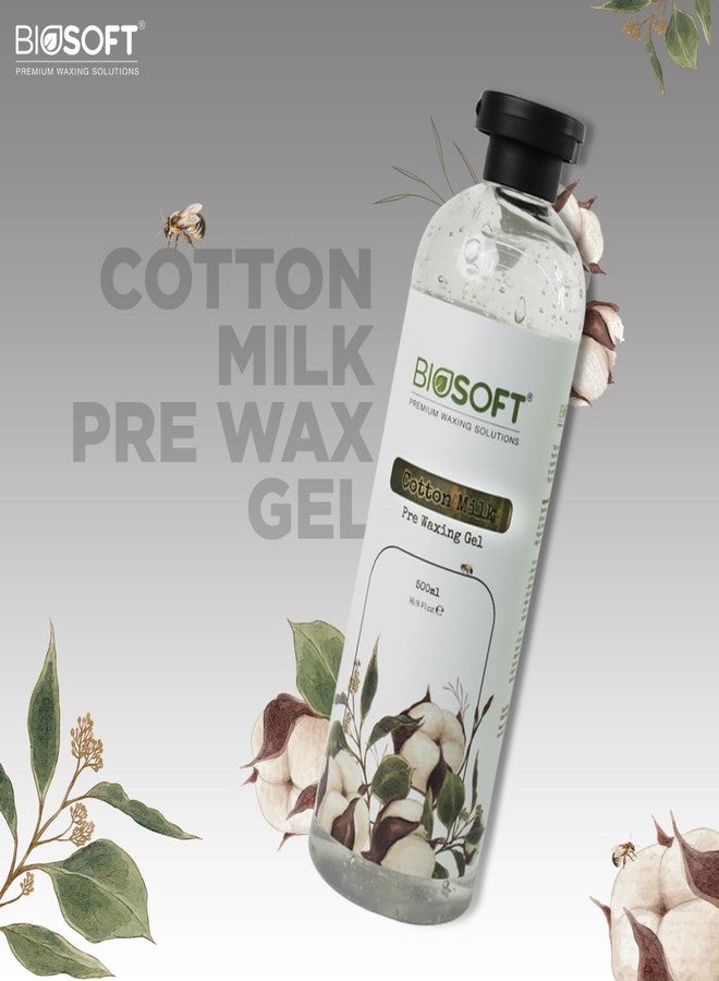 Biosoft COTTON MILK PRE WAX GEL 500ml - Image 4
