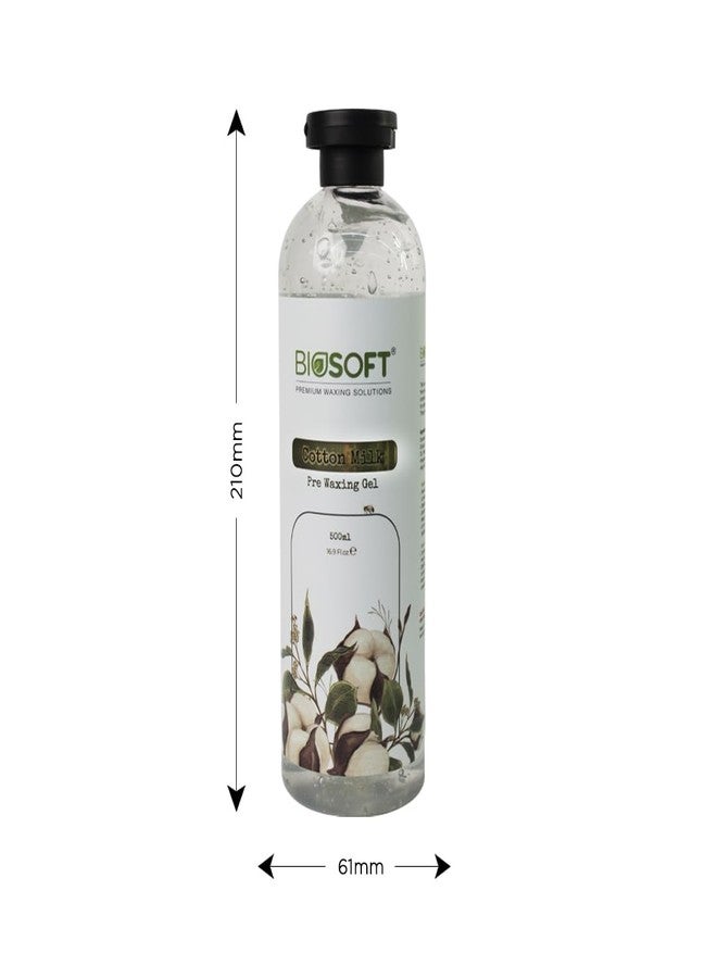 Biosoft COTTON MILK PRE WAX GEL 500ml - Image 3