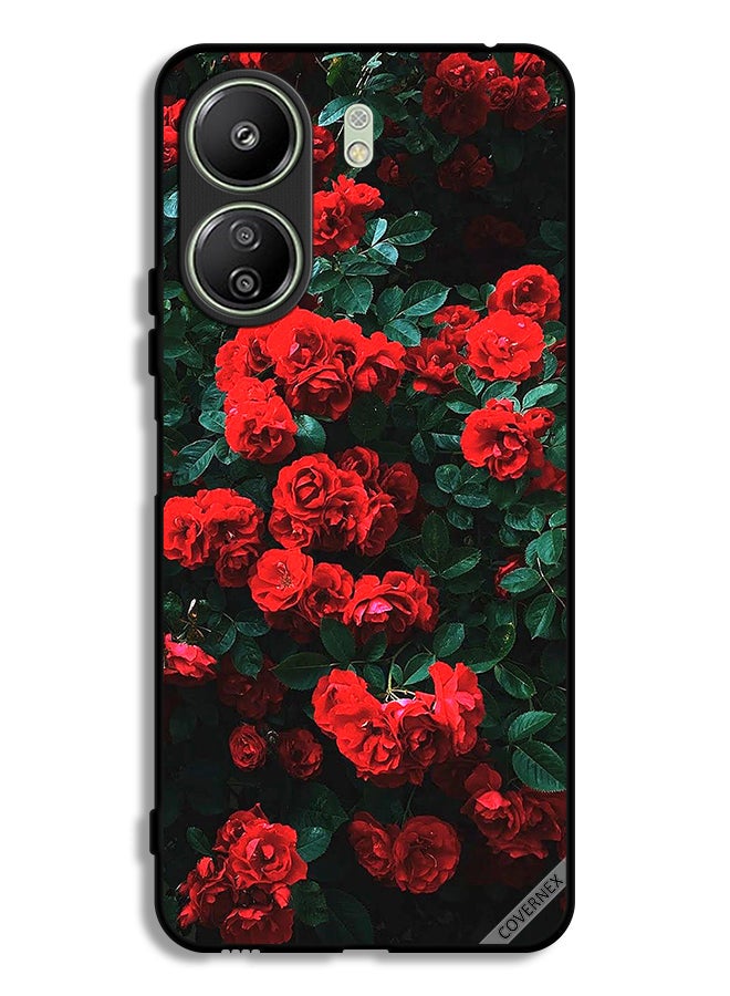 Covernex Xiaomi Redmi 13C Protective Case Cover Garden Of Roses - Image 1
