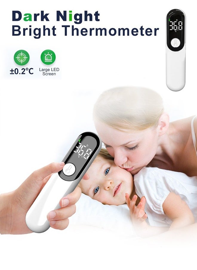 AiQUE Non-Contact Forehead and Ear Thermometer, Digital Infrared Thermometer for Adults and Children, Mute and Memory Functions, Fast and Accurate Measurement  - Image 1