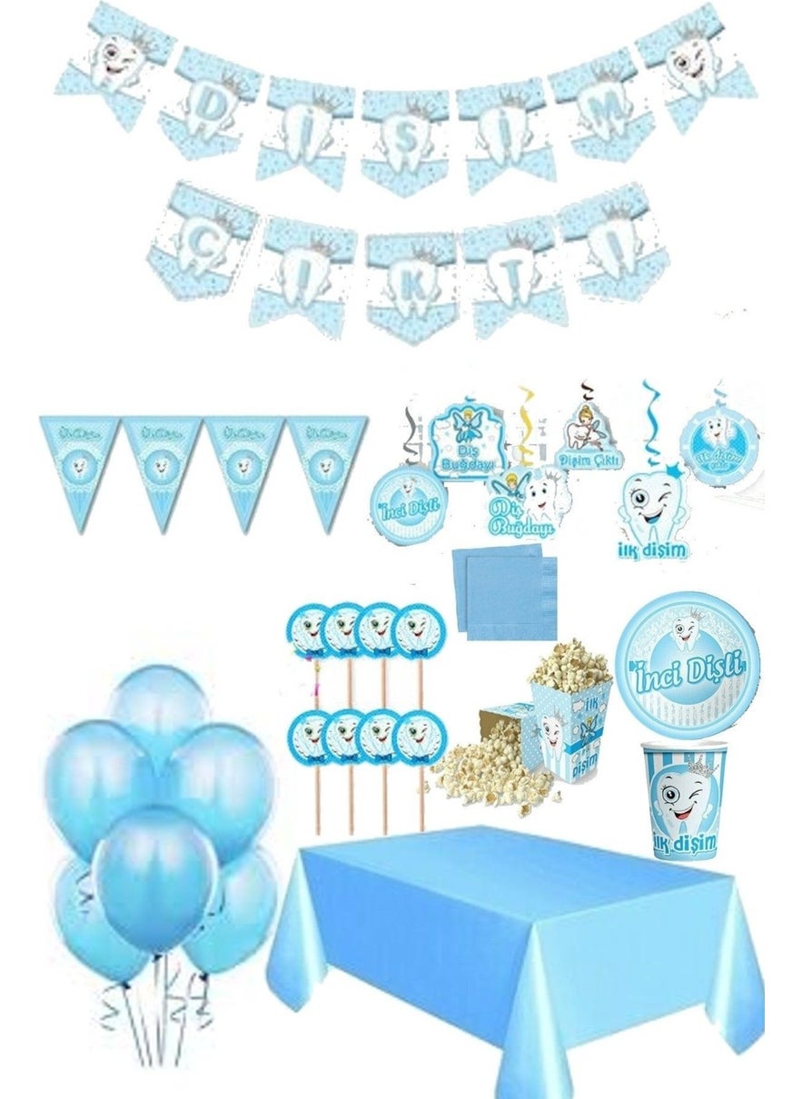 Düvenci Ticaret - Tooth Wheat My Tooth Came Out Celebration Set Blue - Image 1