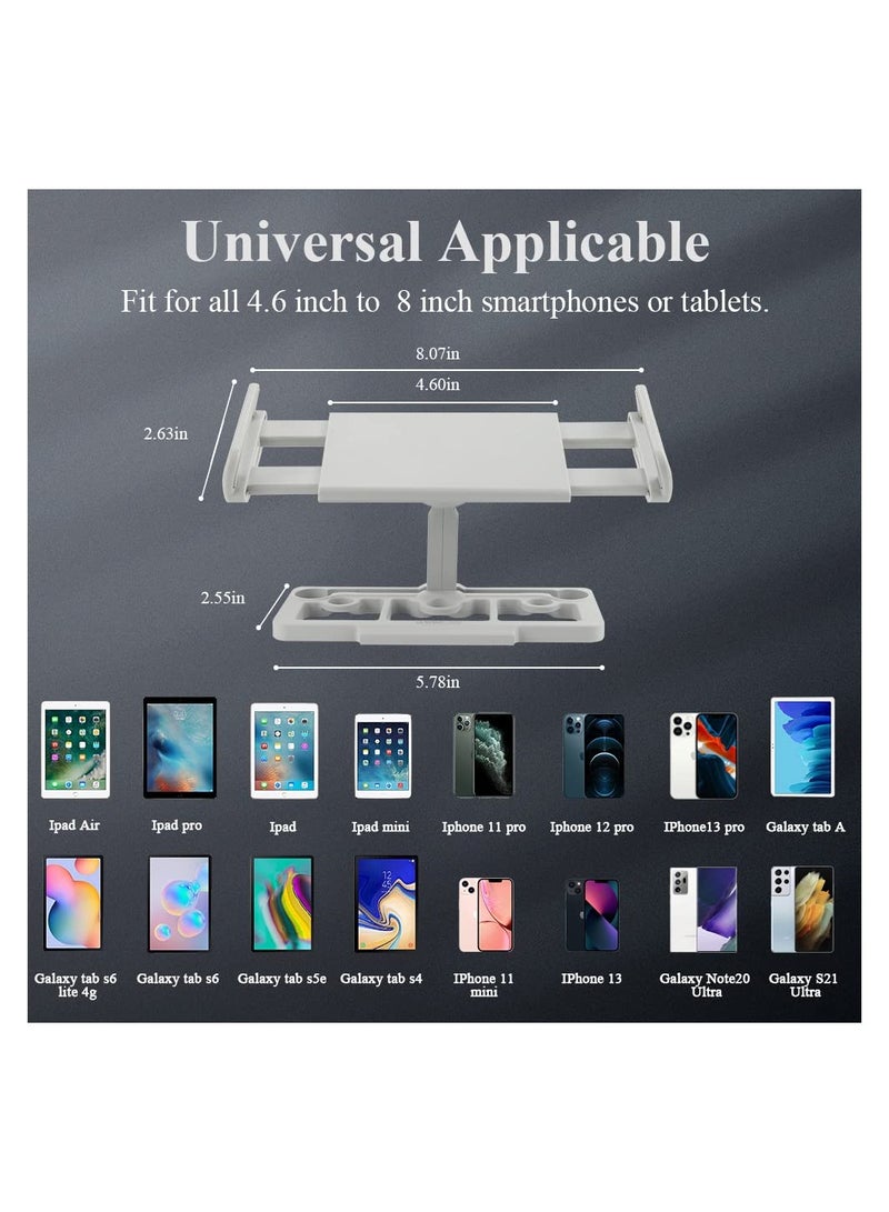 SOLARAE حامل لوحي لطائرة مافيك ميني 3 برو، حامل هاتف محمول محمول بحجم 4.7-8 بوصة مع حبل، حامل تركيب لطائرة دي جي آي - Image 5