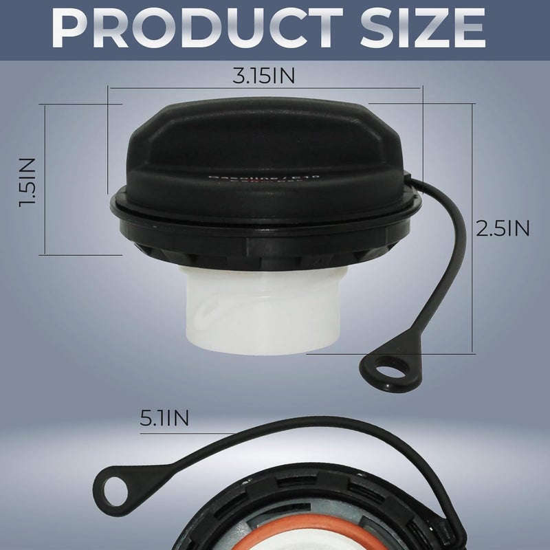 Manymiba Gas Cap Fuel Cap Replacement for Ford and Lincoln Models - Image 5