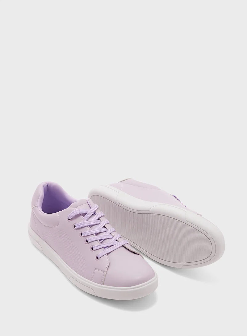 Ginger Textured Casual Sneakers