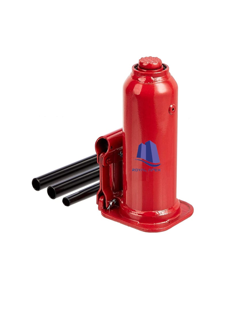 Generic Heavy Duty Hydraulic Bottle Car Jack Lifting Stand Thick Metal Car Jack Universal Hydraulic Vertical Bottle Jack for Compact Low Chassis Car Saloon on Road or in Garage - 10000 lbs (5 Ton)  - Image 1