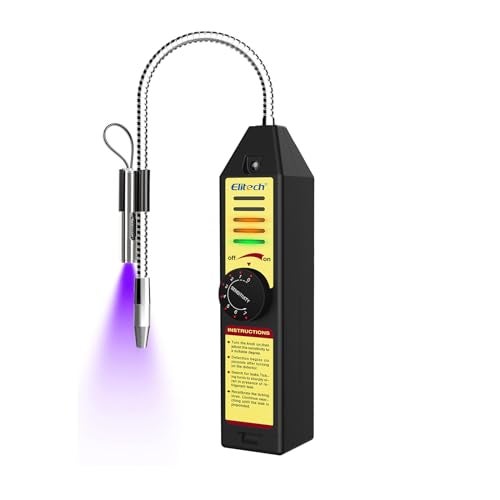 Elitech WJL-6000 Freon Leak Detector Halogen Leak Detector Refrigerant Gas Leakage Tester HVAC Air Condition R22 R410A R134A CFCs HCFCs HFCs Detects High Accuracy - Image 1