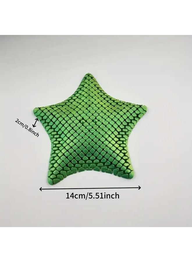 Rose Golden Poseable Starfish Statue Multi Joint 3D Printed Ocean Animal Figurine - Image 3