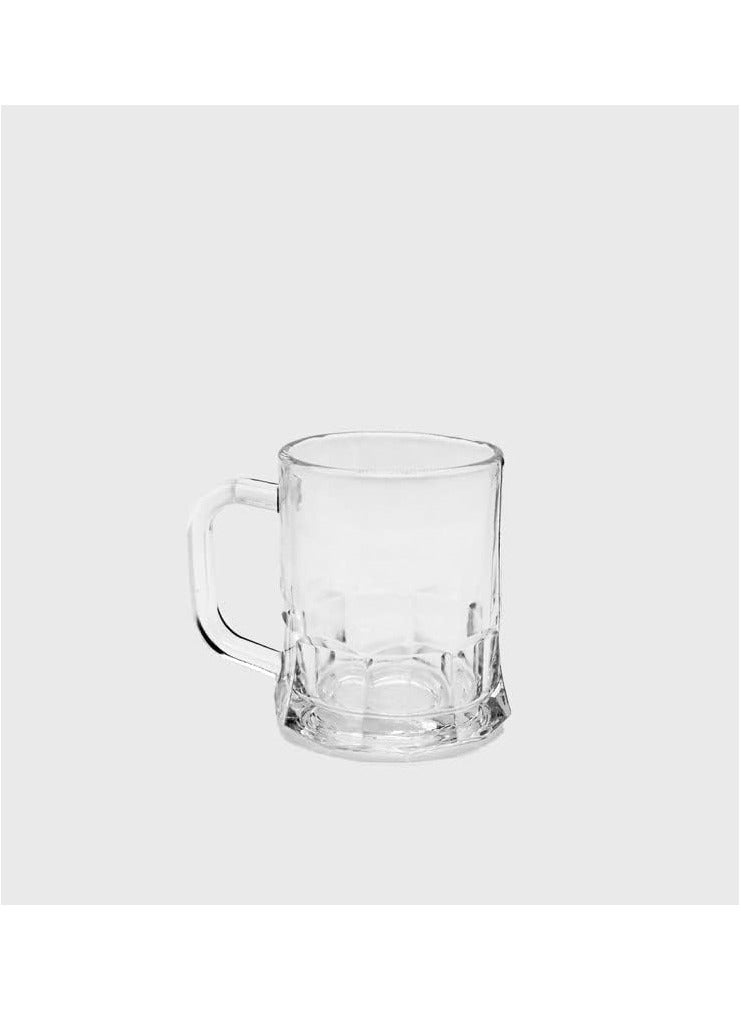 Glass Cup Set – 4 Pieces Clear Durable Glass Cups for Tea, Coffee, Hot and Cold Beverages, Elegant Transparent Design, Ideal for Home, Office and Daily Use - Image 4