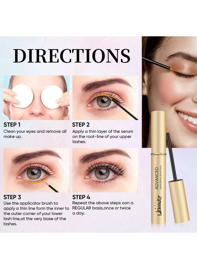 Libeauty - Eyelash Lift Kit Brow Lamination Kit With Lash Growth Serum New Eyebrow Perm Kit Can Last 6 8 Weeks Home & Salon Use Black - Image 1