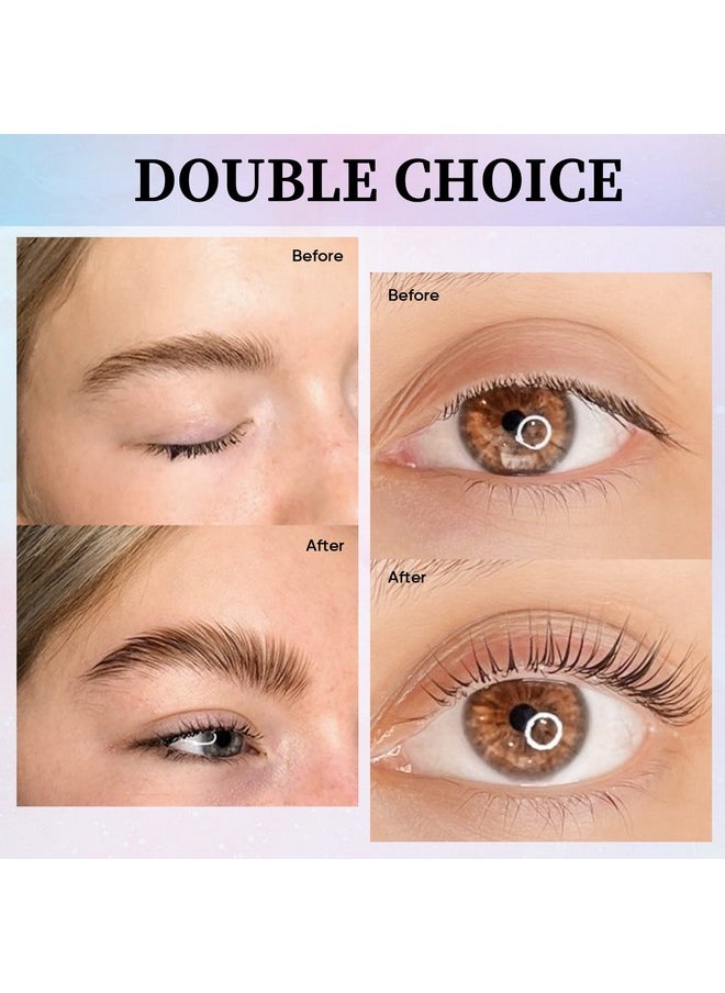 Libeauty - Eyelash Lift Kit Brow Lamination Kit With Lash Growth Serum New Eyebrow Perm Kit Can Last 6 8 Weeks Home & Salon Use Black - Image 1