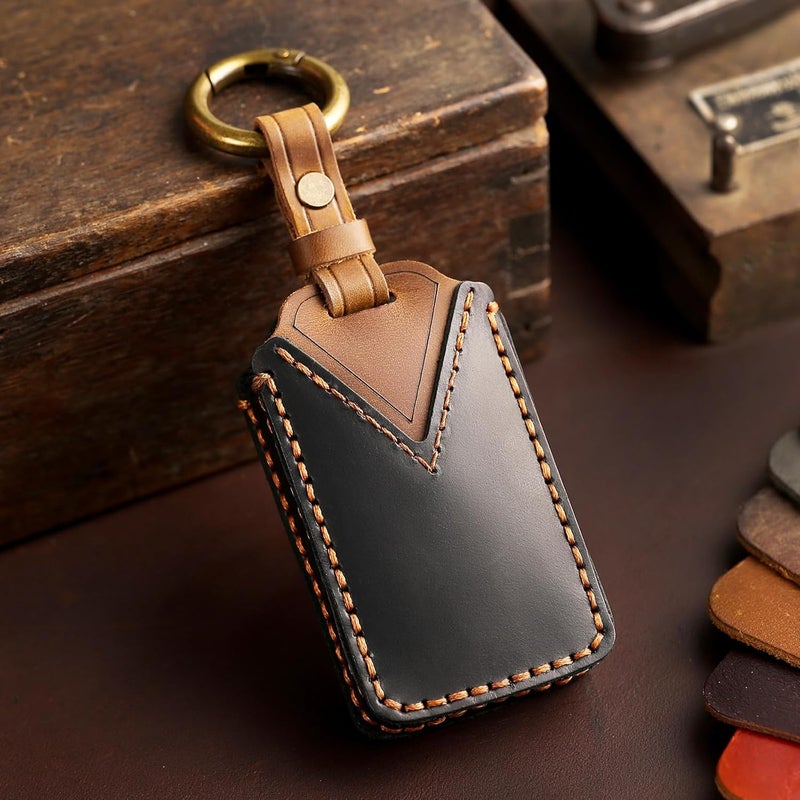 EASYANT Leather Key Fob Cover for Jeep - Image 5