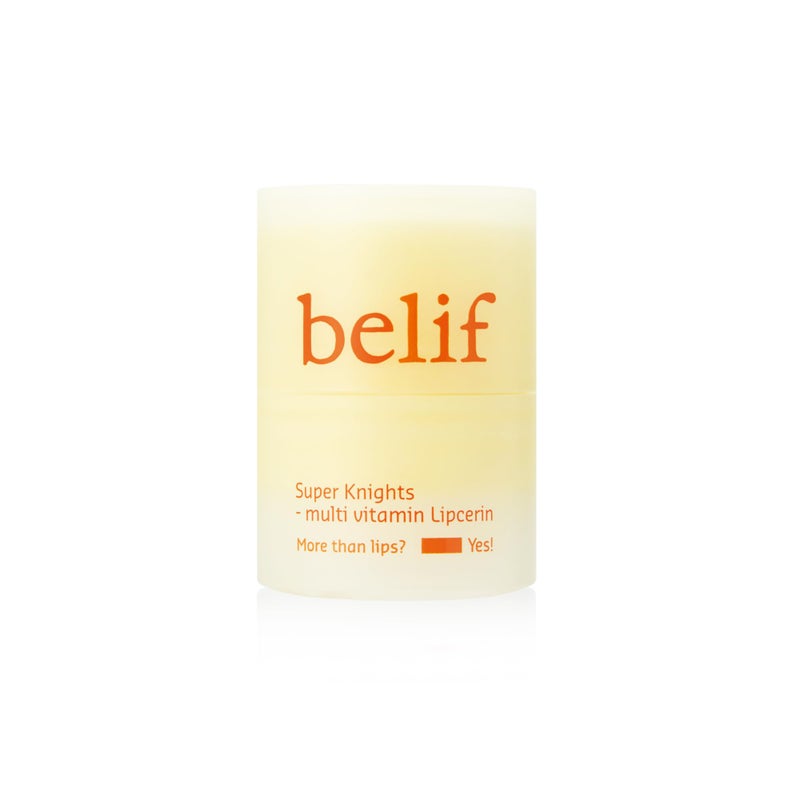 belif Super Knights Multivitamin Lipcerin | Multi-Purpose Glossy Lip Butter Balm with Vitamin B3, C, E & B12 | Smooths Lip Texture & Strengthens Barrier | Hydrating Korean Lip Care for Teens & Women - Image 1