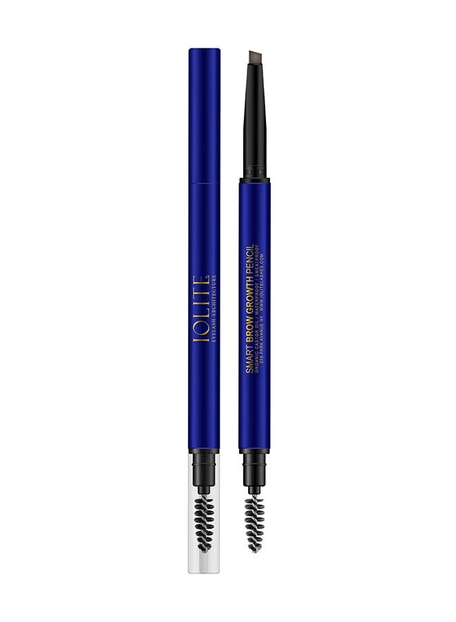 IOLITE Smart Eyebrow Growth Pencil With Mascara BrushNatural Eye Brow Tint ISBP - Grey Matter 