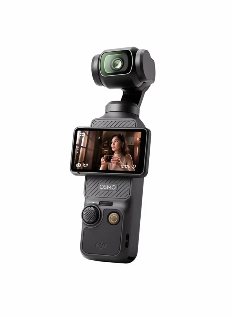 Osmo Pocket 3 Vlogging Camera With 1-Inch CMOS & 4K/120fps Video 3-Axis Stabilization Fast Focusing Face/Object Tracking 2-Inch Rotatable Touchscreen Small Video Camera For Photography Youtube