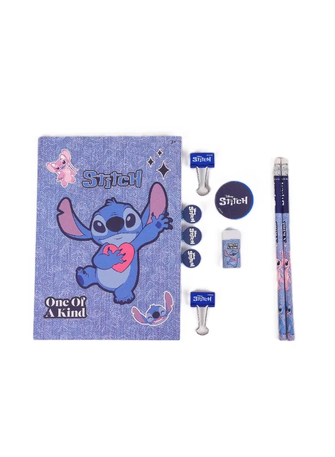 Disney  Disney Stitch One Of A Kind Stationery 10Pc Ziplock Set for Kids | Best Price UAE
