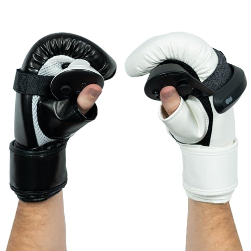 DeadEyeVR Ultimate Boxing Gloves - Updated Version and Improved Model VR Boxing Mitts Controller Accessory for Thrill of The Fight FitXR BoxVR - Rift S, Quest 2, Quest 3, Index - Image 1